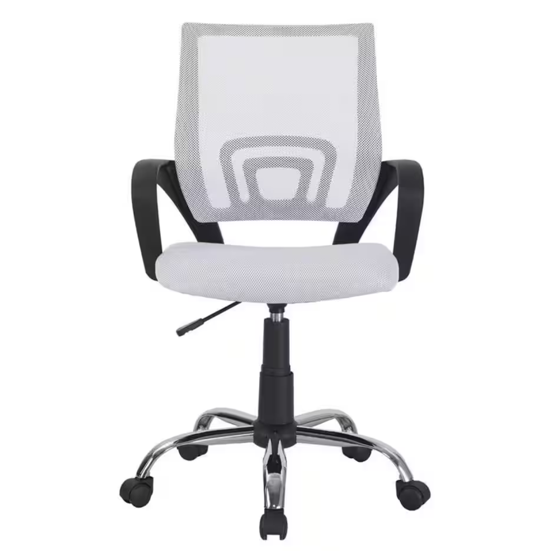 Homestock Executive Office Mesh Mid-Back Swivel Chair With Armrest