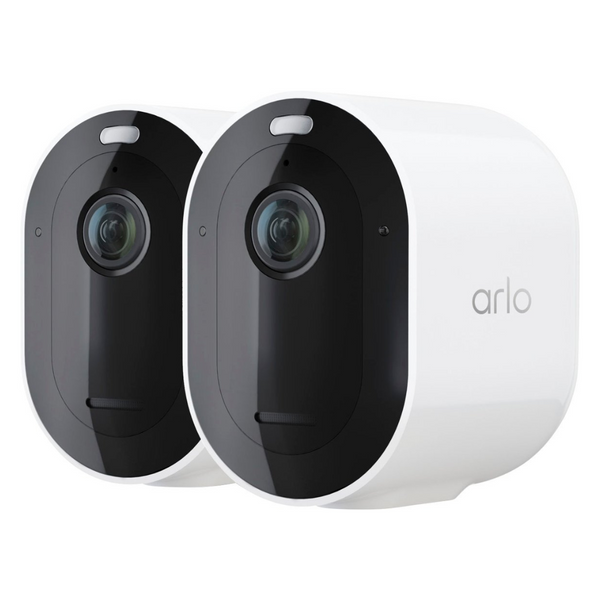 2-Pack Arlo Pro 5S 2K Wireless Outdoor Spotlight Security Cameras