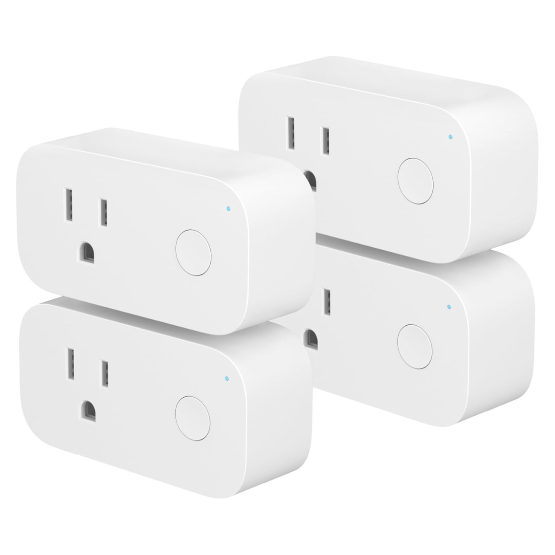 4-Pack BN-LINK Smart Wi-Fi Plug Outlet Switches