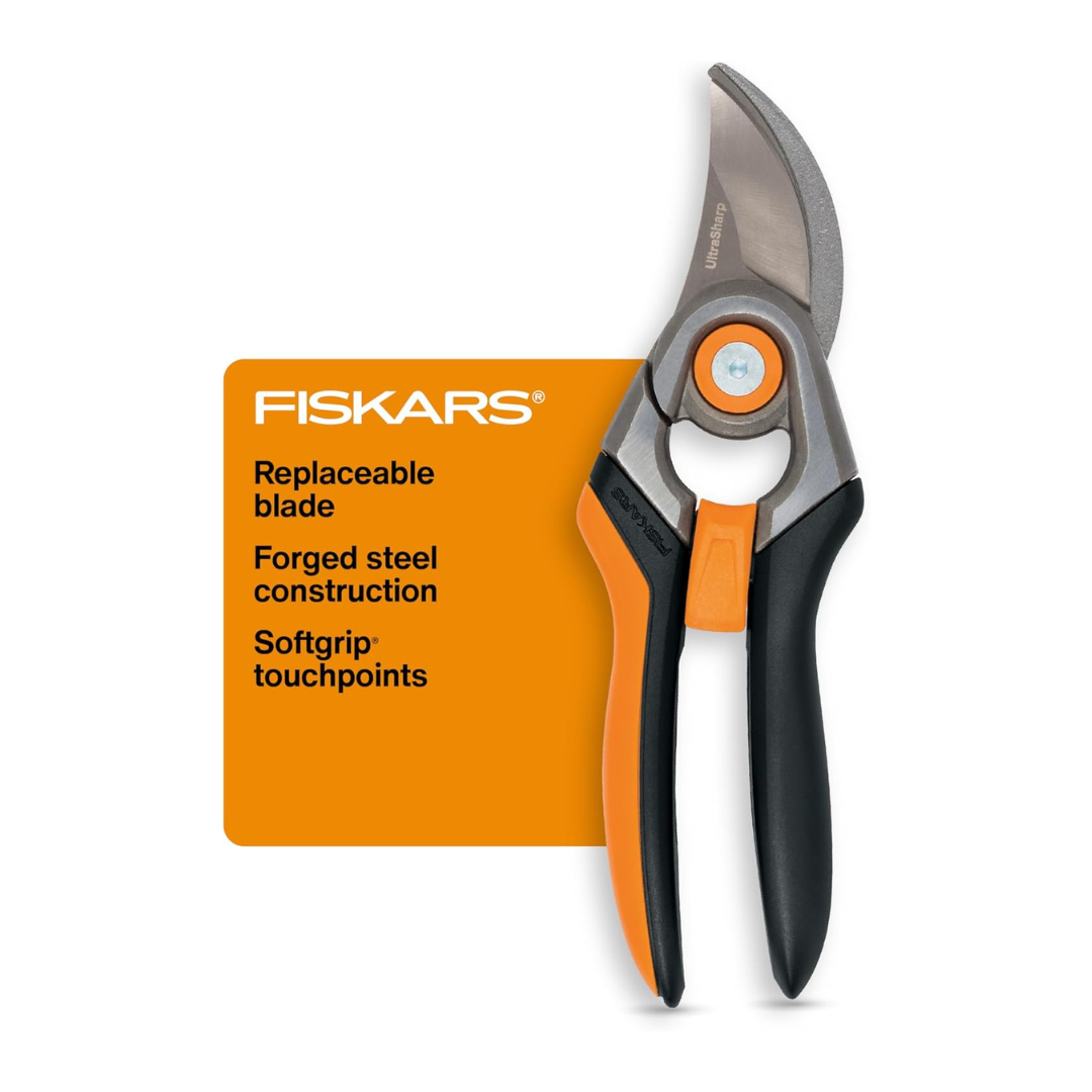 Fiskars Forged Pruning Shears With Replaceable Blade