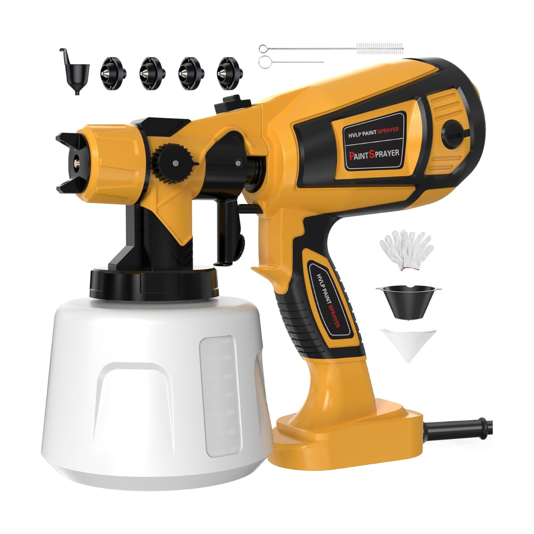 MirrorZone 1000W High Power Electric Spray Paint Gun