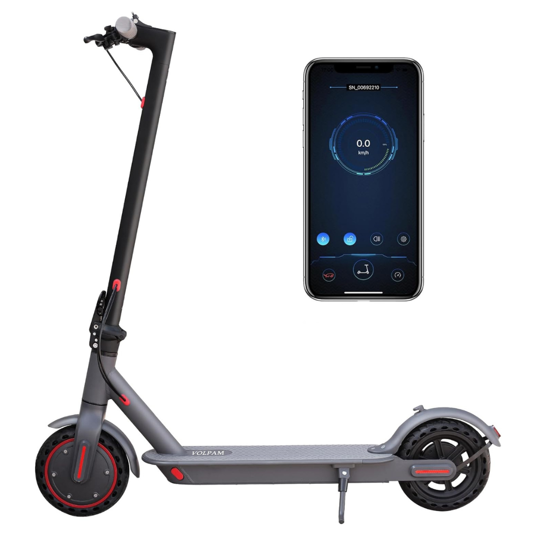 VOLPAM Max 19/21 MPH Miles Range Speed Electric Scooter