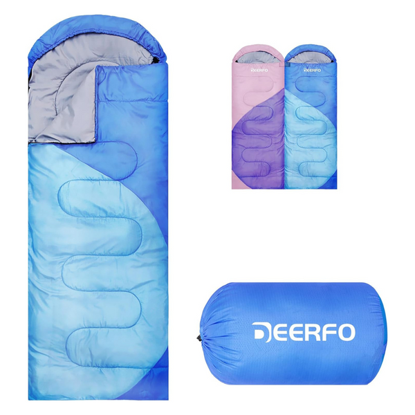 Cold Weather Warm Camping Sleeping Bag With Compression Bag