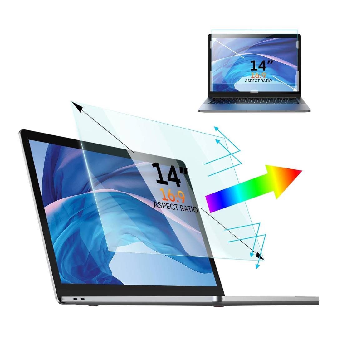 Removable Anti Blue Light Laptop Screen Protector