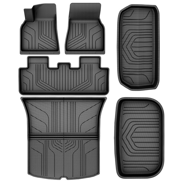 YITAMOTOR Tesla Model Y Floor Mats Full Set Custom Fit 2020-2024