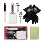 Expert Grill 9-Pieces Basic Smoking Kit Set For Outdoor Cooking