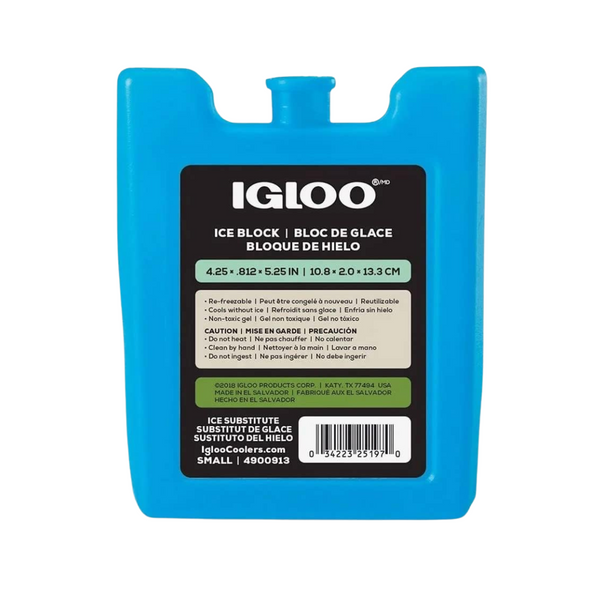 Igloo Small Reusable Long Lasting Ice Block (4.33" x 0.79" x 5.12")