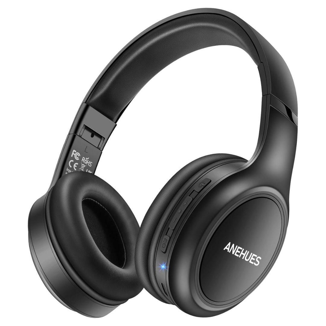 Anehues R916 Lightweight Bluetooth Headphones With Mic