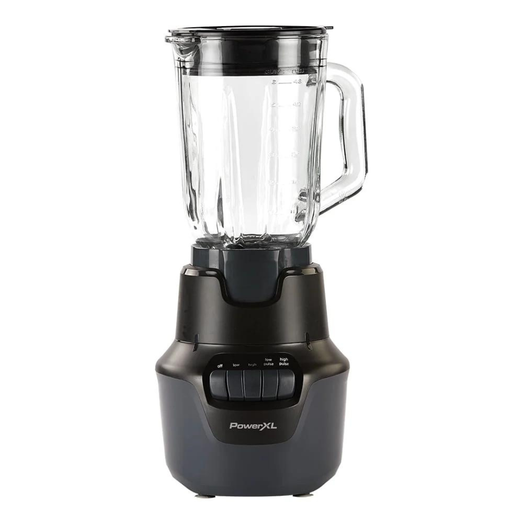 PowerXL 4 Speed 800 Watts 48 Oz Glass Jar Boost Blender