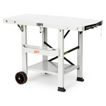 LOCO Prep Table Gray Foldable Grill Cart