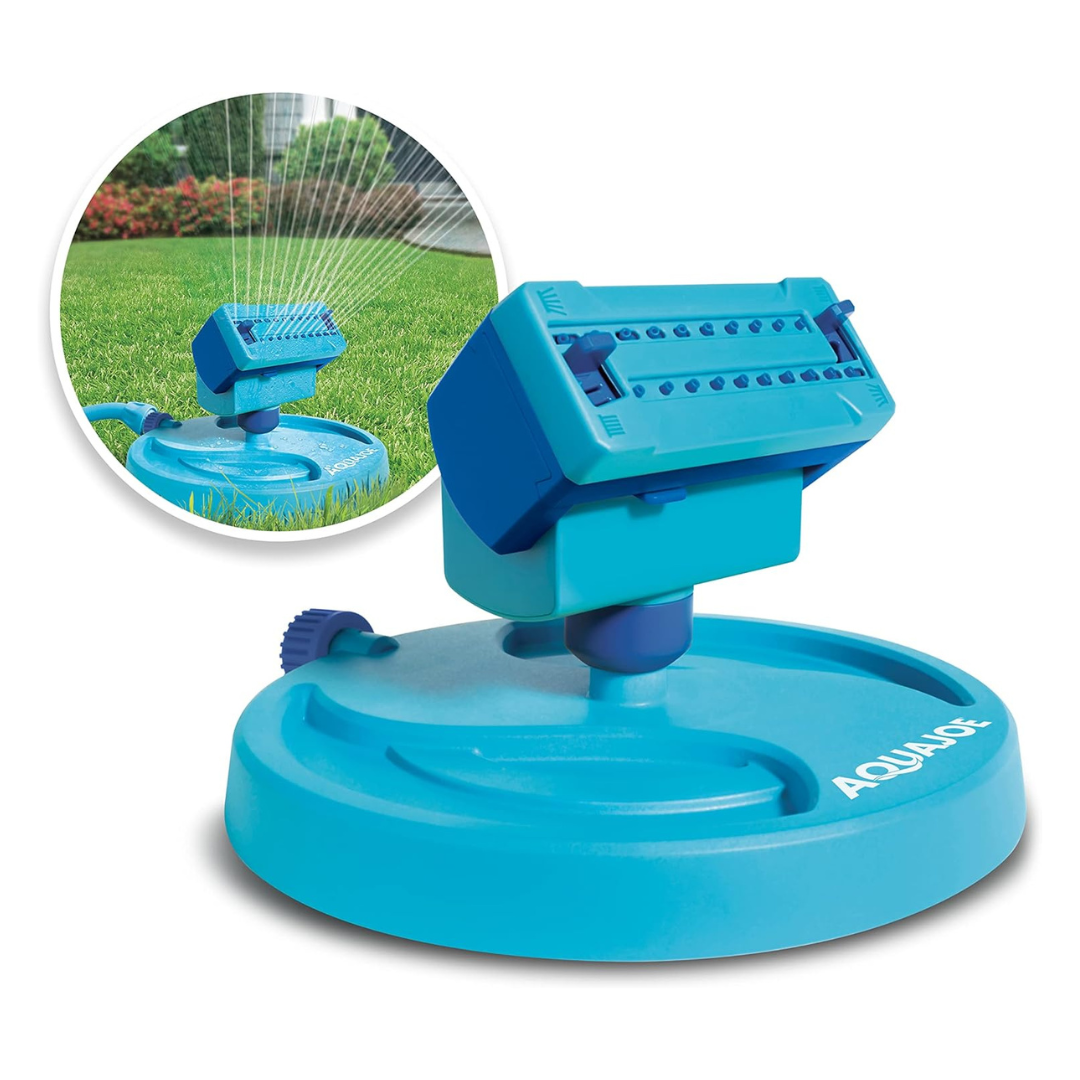 Aqua Joe Mini Gear-Driven Oscillating Sprinkler