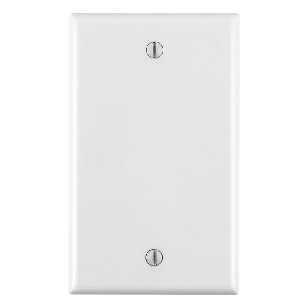 Leviton 1-Gang No Device Blank Box Mount Nylon Wallplate