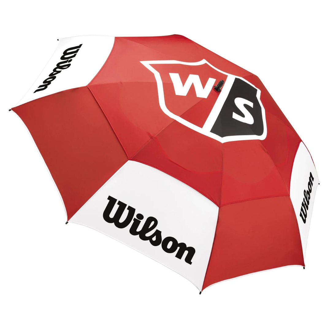 WILSON 68" Golfing Double Canopy UV Protect Staff Tour Umbrella