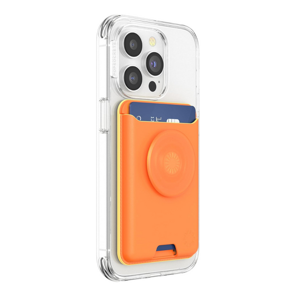 PopSockets Softgoods Phone Wallet With Expanding Grip And Adapter Ring