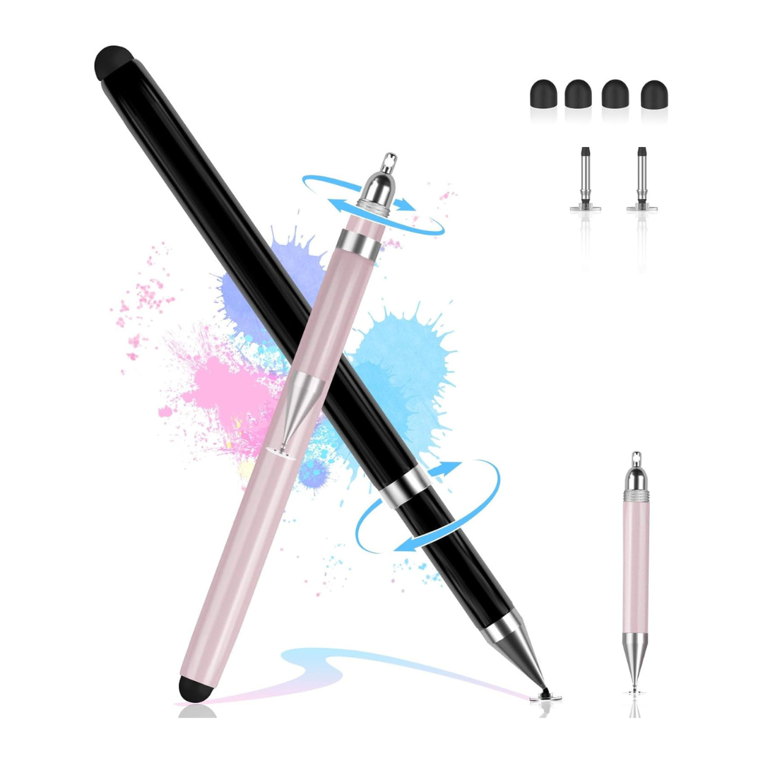 2-In-1 Stylus Pen For Touchscreen, 2 PCS