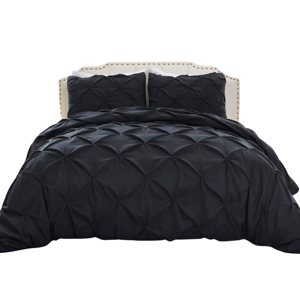 2-Piece Reversible Twin Size Home Duvet Cover with Pillow