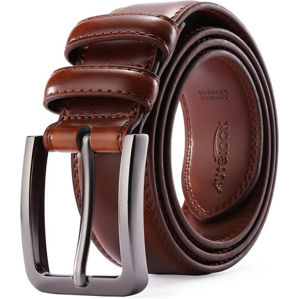 Men's Genuine Leather Dress Belt