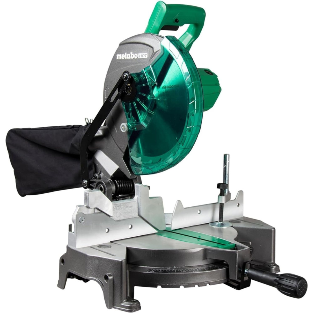 Metabo HPT 10" 15-Amp Corded Compound Miter Saw (C10FCGS)