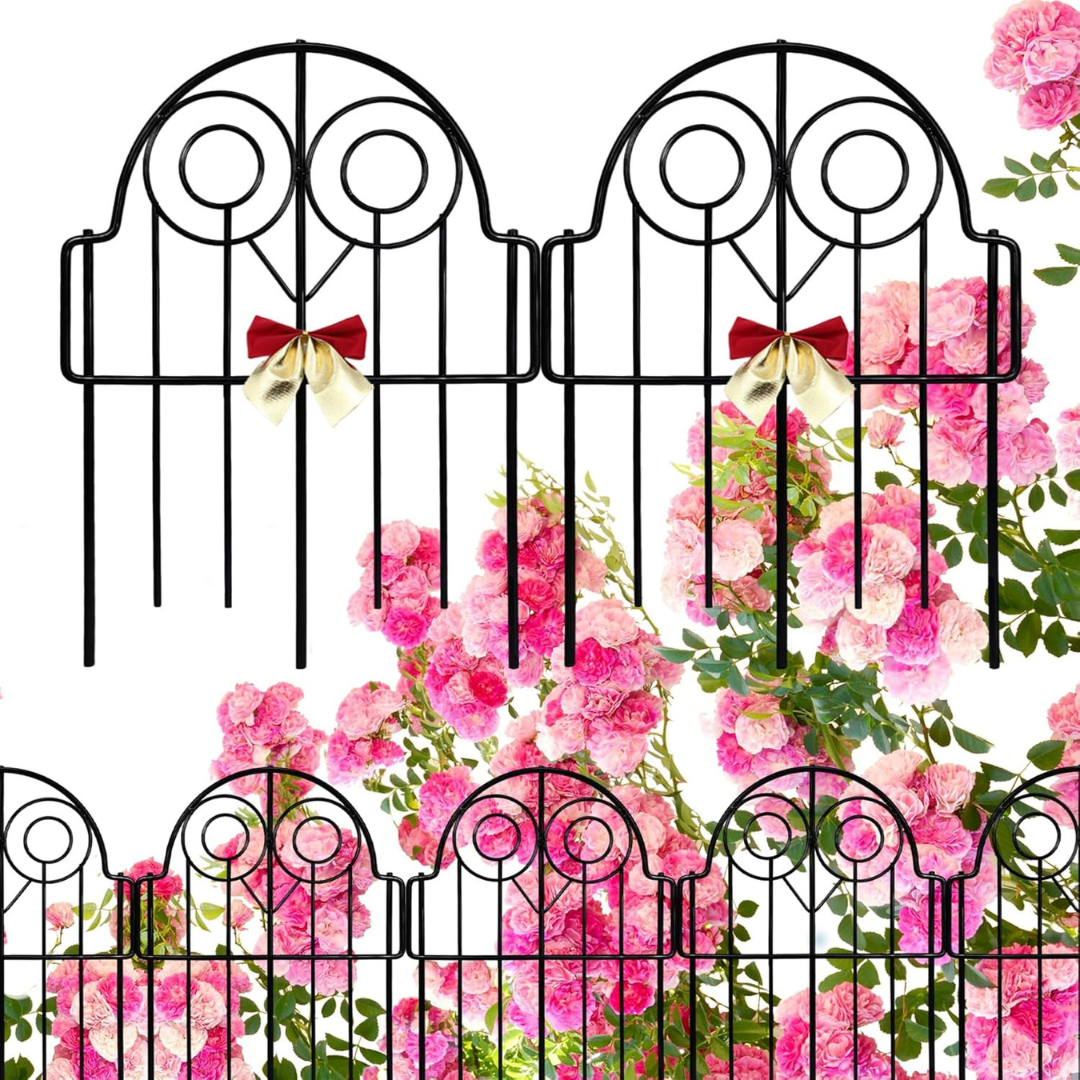 10 Panels No Dig Animal Barrier Decorative Garden Fence (Various)