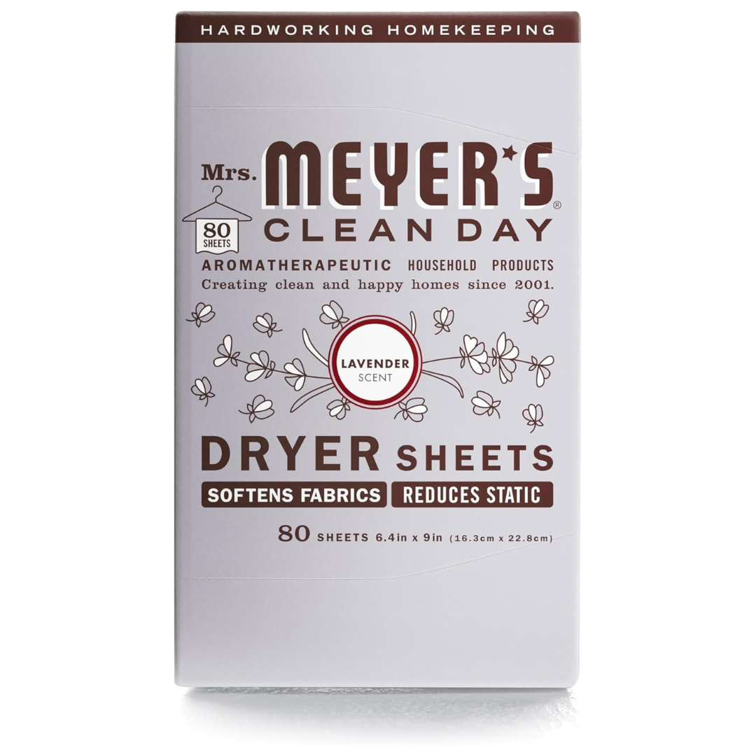 80-Count Mrs. Meyer's Clean Day Dryer Sheets (Lavender)