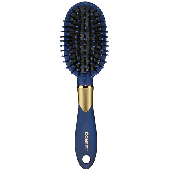 Conair Velvet Touch Travel Hair Brush With Soft-Touch Handle