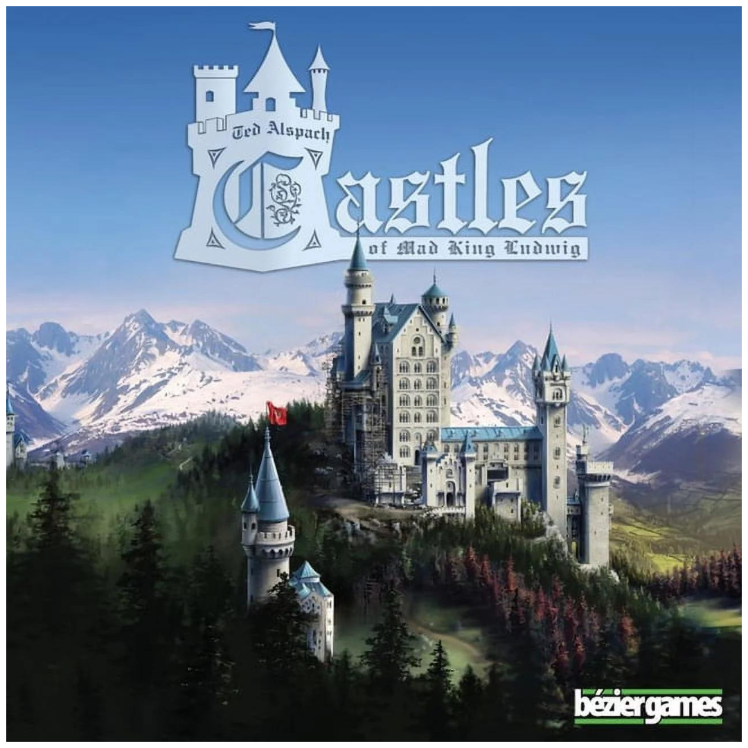 Bezier Games Castles Of Mad King Ludwig Board Game