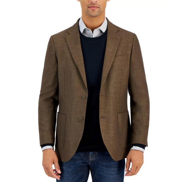 Nautica Men's Modern-Fit Active Stretch Woven Solid Sport Coat (Various)