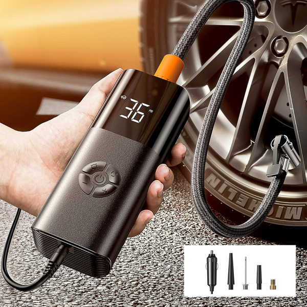 Lisen 12V Ultra Small Tire Inflator Portable Air Compressor