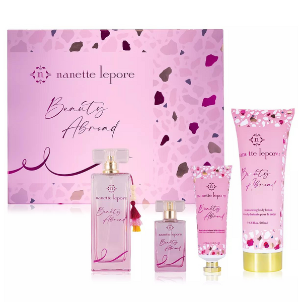 4-Piece Nanette Lepore Beauty Abroad Gift Set