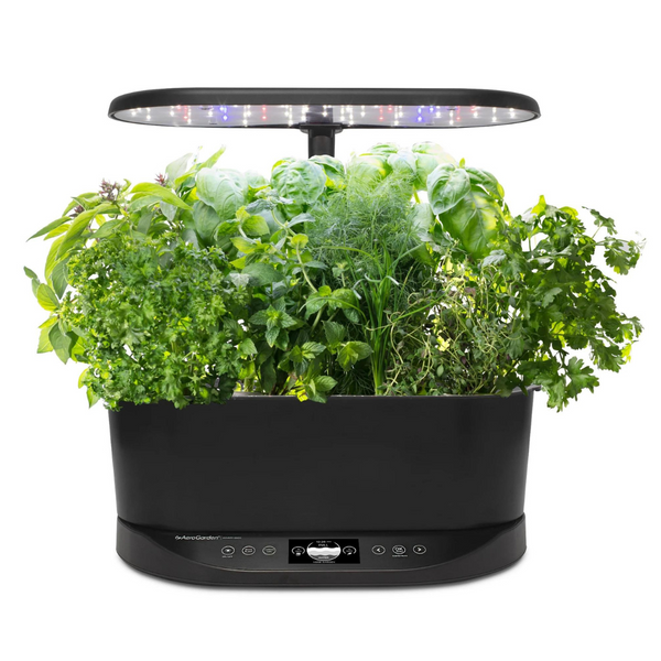 AeroGarden Bounty Basic-Black Indoor Garden