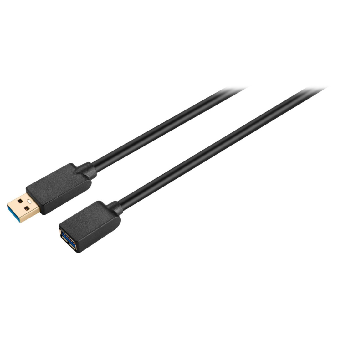 Best Buy Essentials 10' USB-A 3.0 Male To Female Extension Cable