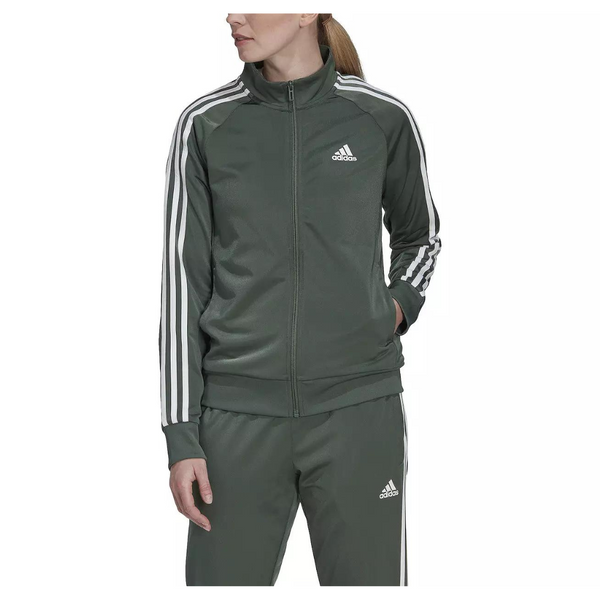 Adidas Women's Essentials Warm-Up Slim 3-Stripes Track Jacket