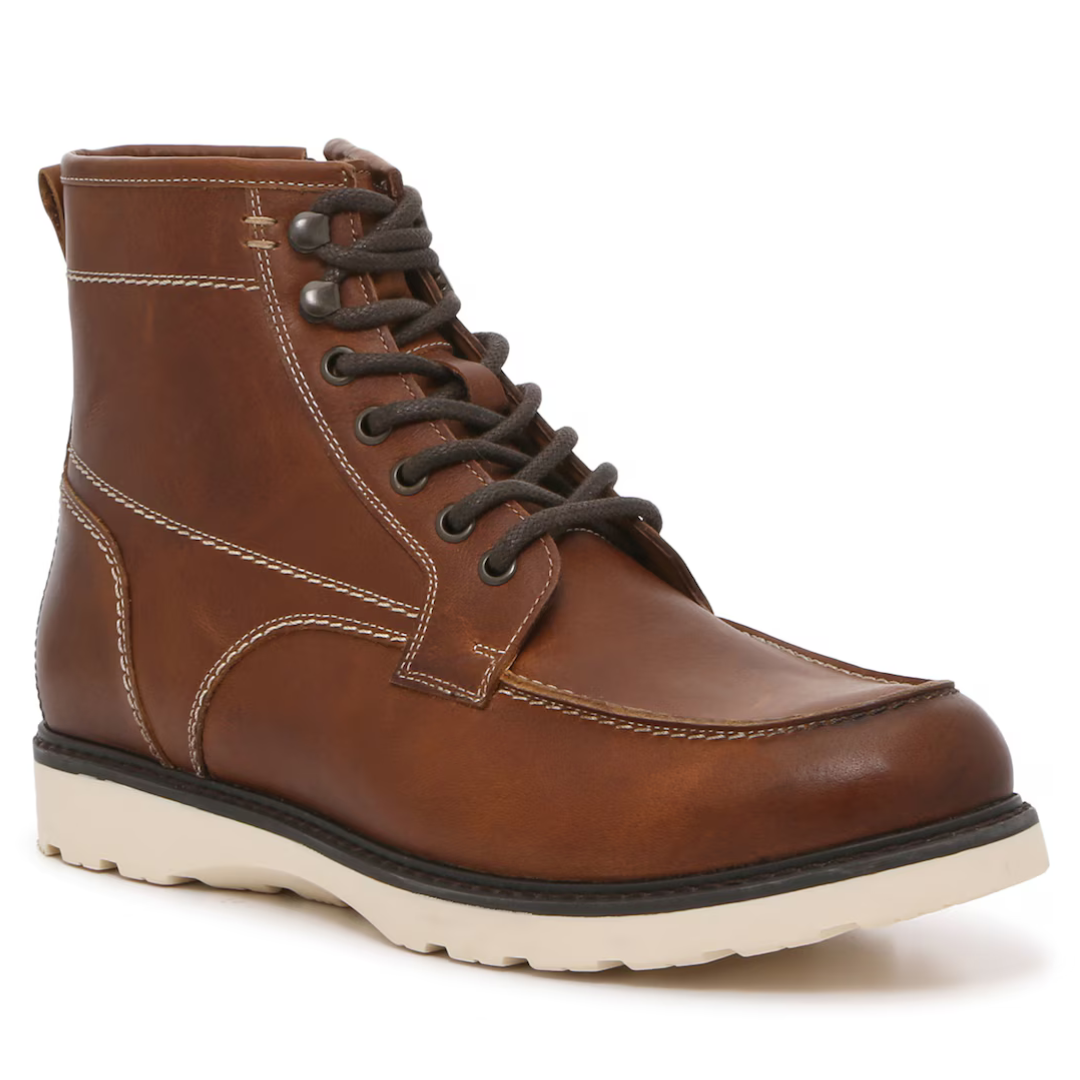 Crown Vintage Simcha Leather Upper Lace-Up Closure Boot (Various)