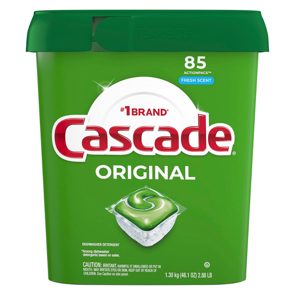 85-Count Cascade ActionPacs Fresh Scent Pac Dishwasher Detergent