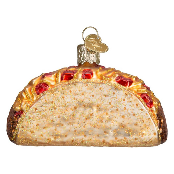 Old World Christmas Taco Glass Blown Ornaments