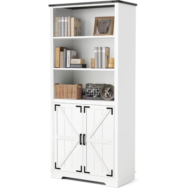 Pamapic 70" Wooden Storage Cabinet