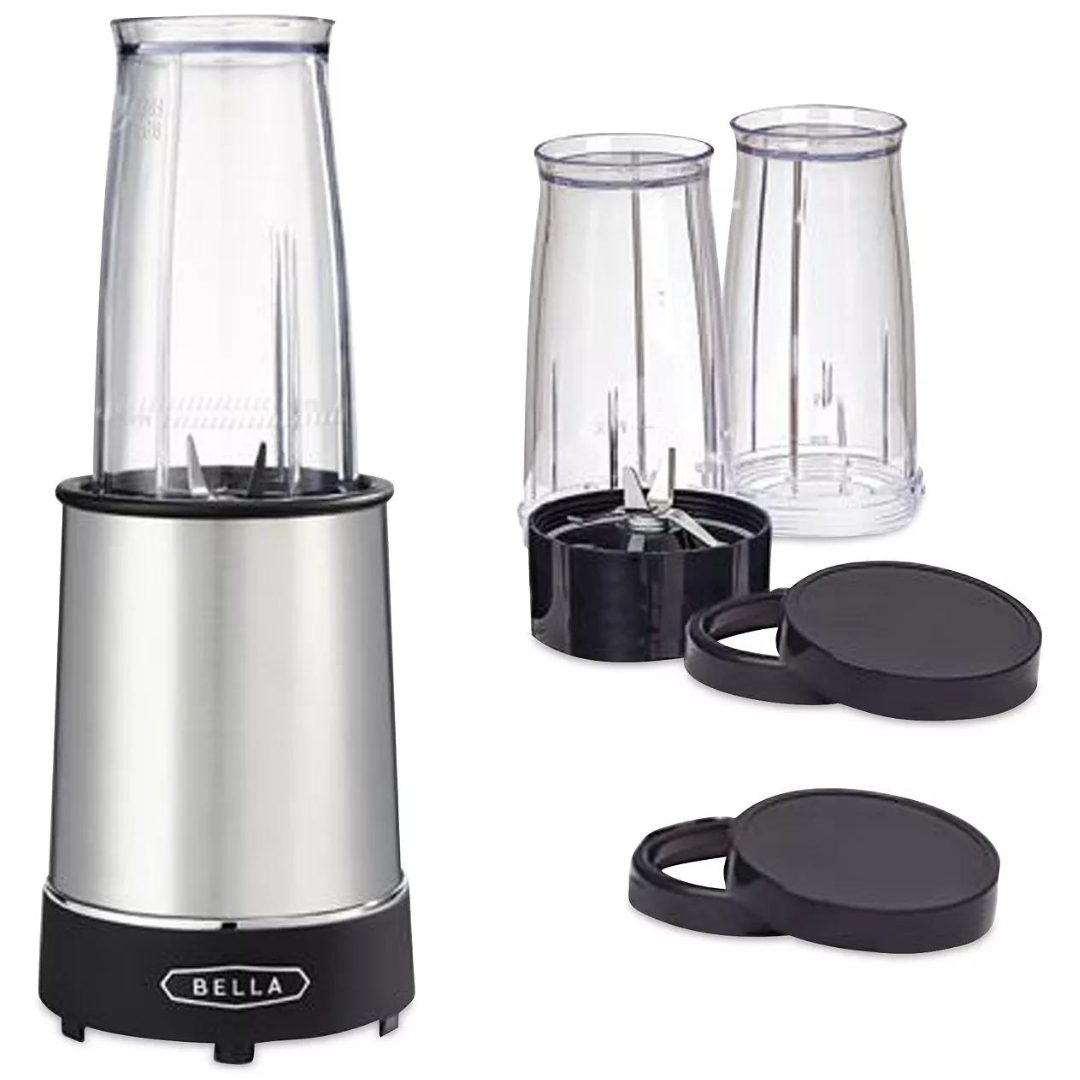 8-Piece Bella Personal 285-Watt Rocket Blender