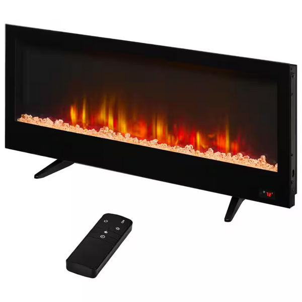 Home Decorators Collection 48" W View Wall Mount Electric Fireplace