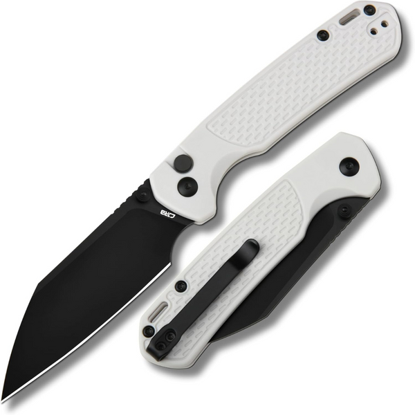 CJRB Pyrite-Light Pocket Folding Knife with Pocket Clip