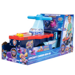 Paw Patrol Aircraft Carrier Ride On With Two Launchable Jet Vehicles