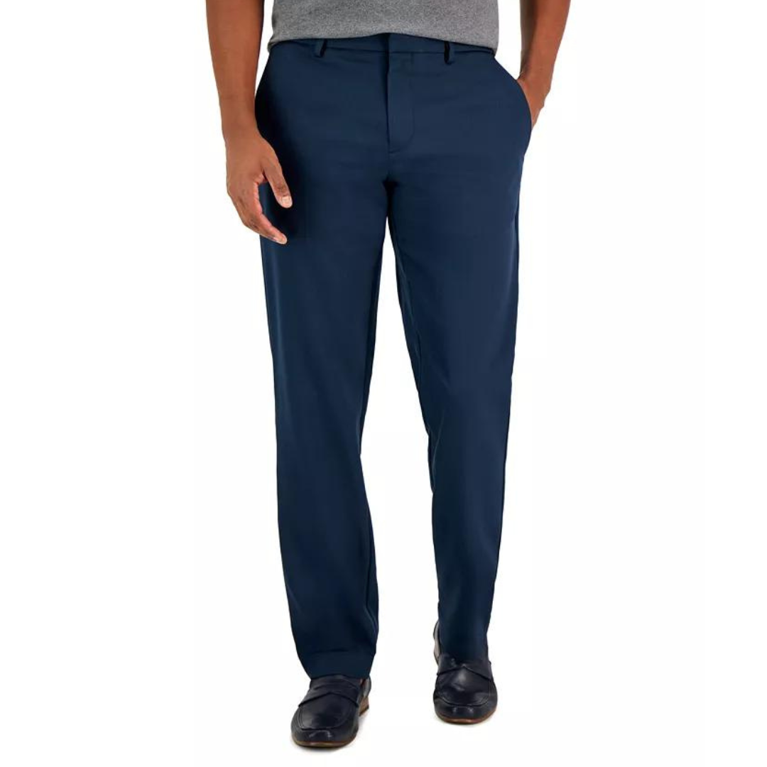 Perry Ellis Portfolio Men's Modern-Fit Twill Pants (4 Colors)