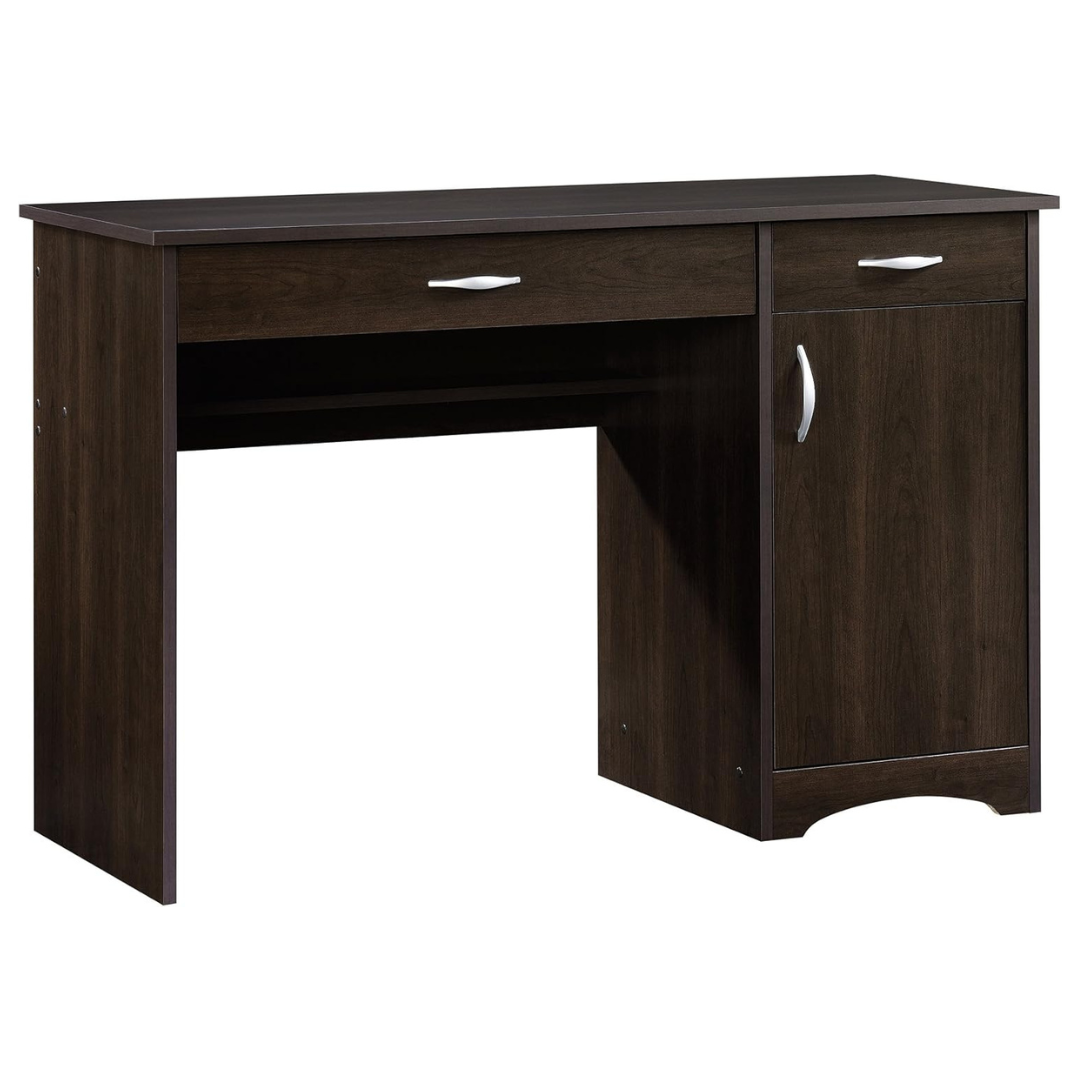 Sauder Beginnings Desk, Cinnamon Cherry Finish