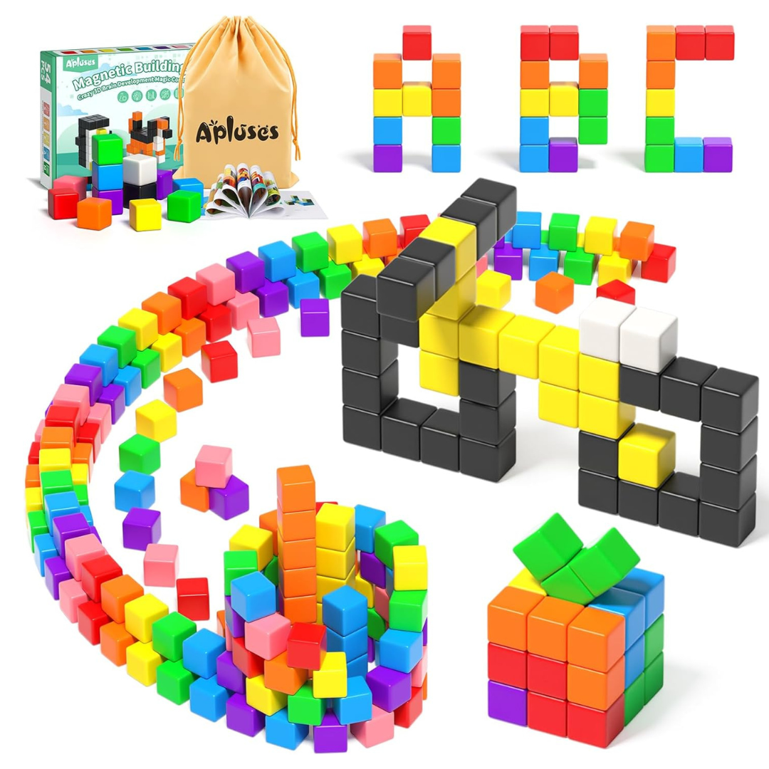 Apluses 54 PCS Magnetic Cubes