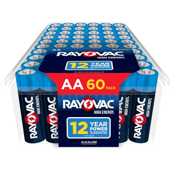 Rayovac 60 Count AA Batteries