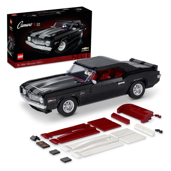 LEGO Icons Chevrolet Camaro Z28 Model Car Set 10304