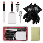 9-Piece Expert Grill Basic Smoking Kit Set For Outdoor Cooking