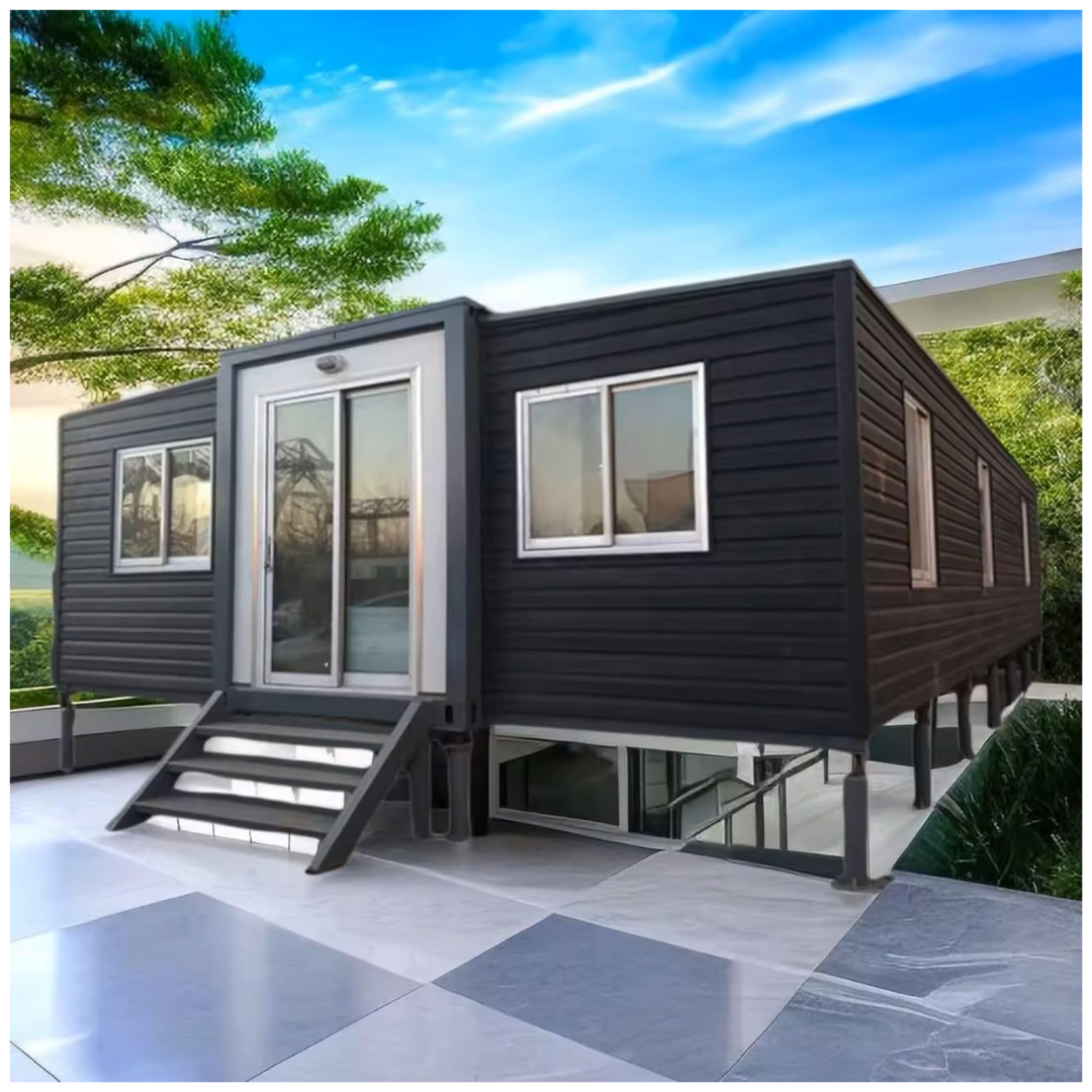 20ft 3-In-1 Tiny Backyard House With 3 Bedrooms, Bathroom & Kitchen