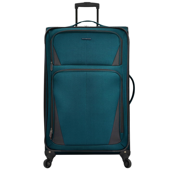 U.S. Traveler Checked 30" Aviron Bay Expandable Softside Luggage