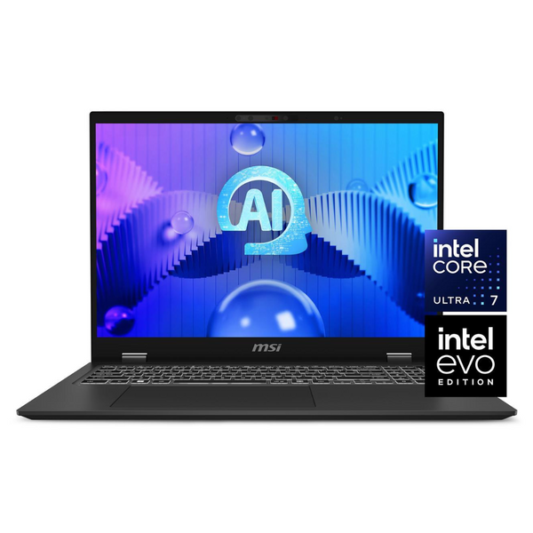 MSI Prestige 16 AI Evo 16" WQXGA Laptop (155H / 32GB RAM / 1TB SSD)