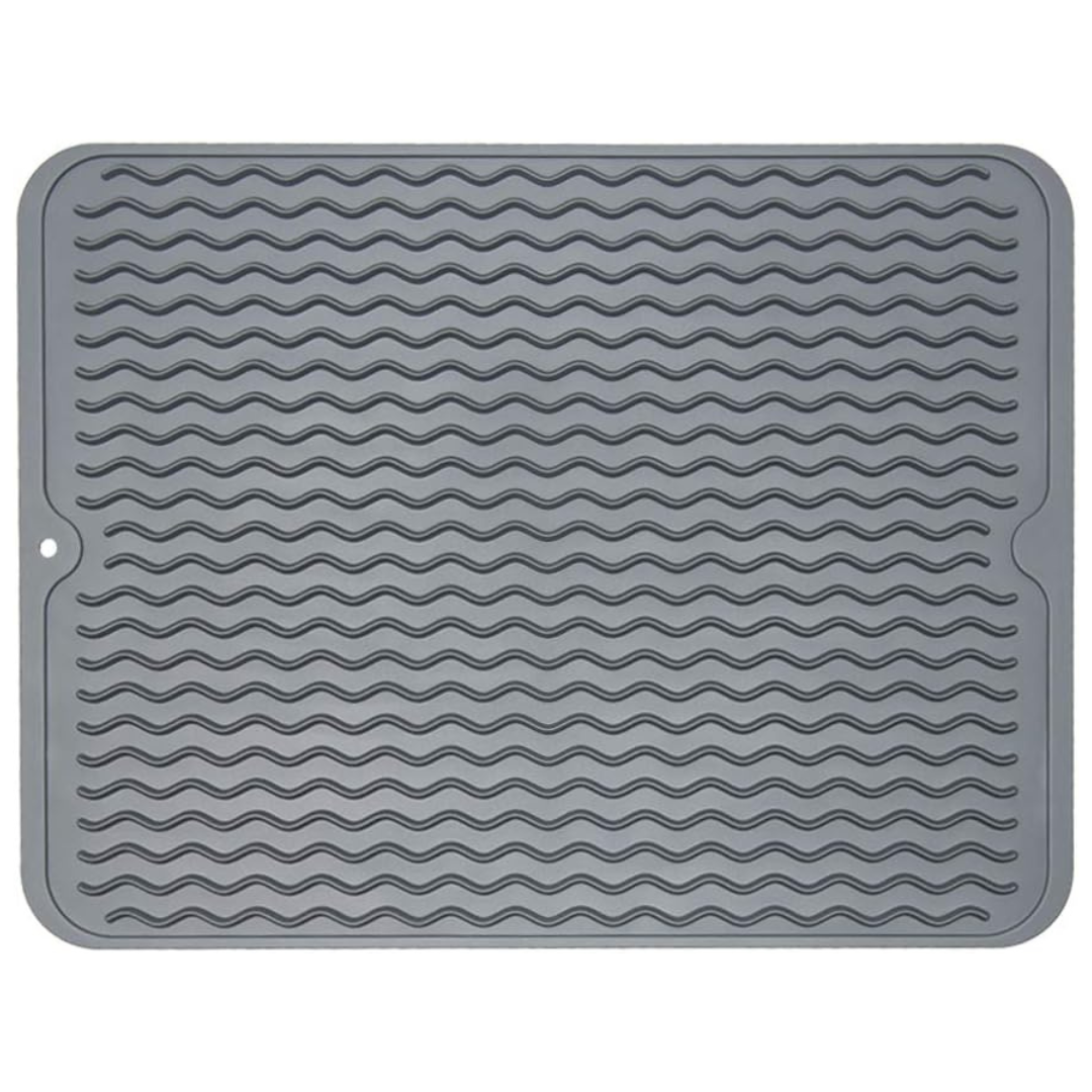 ZLR 12'' x 16'' Eco-Friendly Quick Dry Silicone Dish Drying Mat